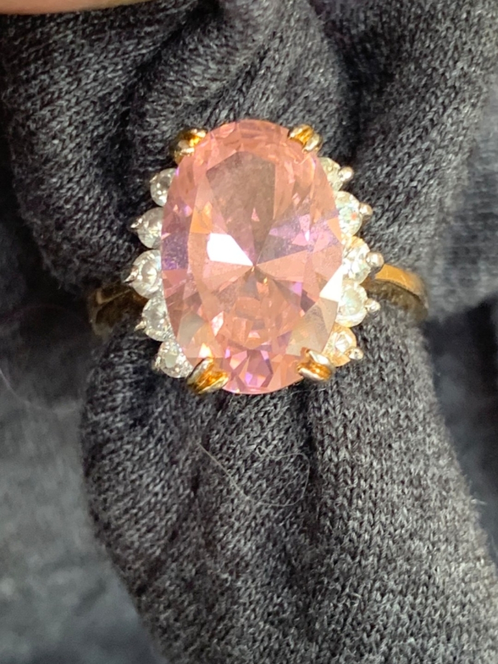Rare!Vintage! Edco,14k gold plate, ring.
